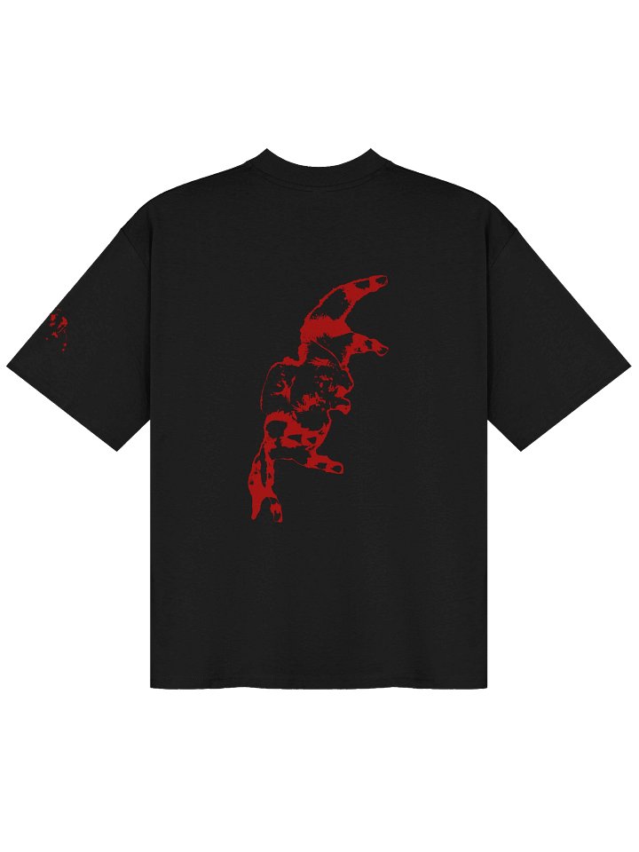 Crimson Crawler Oversized T-Shirt product image (2)