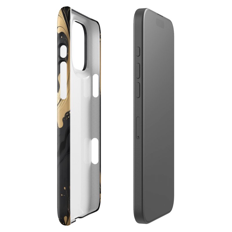 Snap Case for iPhone – Mystic Gold Flow product image (47)