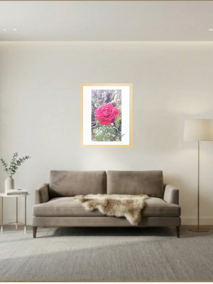 The Velvet Crimson - Fine Art Matte Poster product image (1)