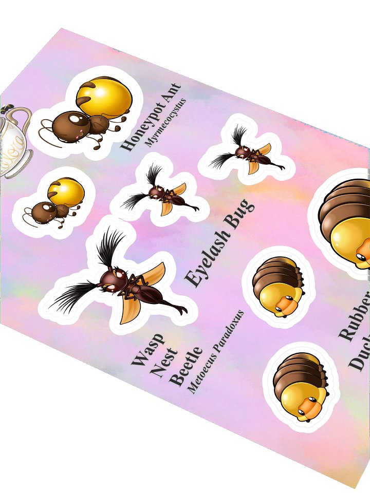 Buggie Badges 2 - Brown/Gold product image (2)