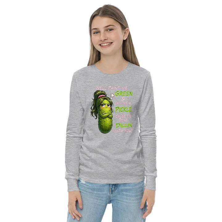 Angry Pickle - Youth Long Sleeve T-Shirt product image (2)