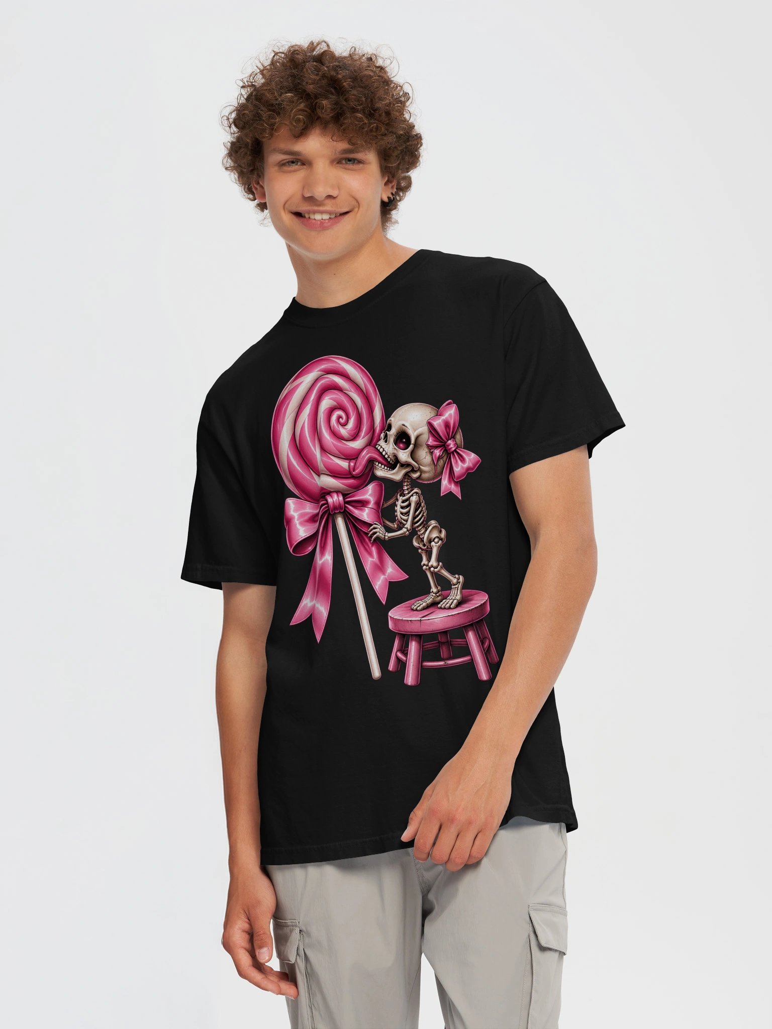 Pink Sweetheart Heavyweight Streetwear Tee product image (89)