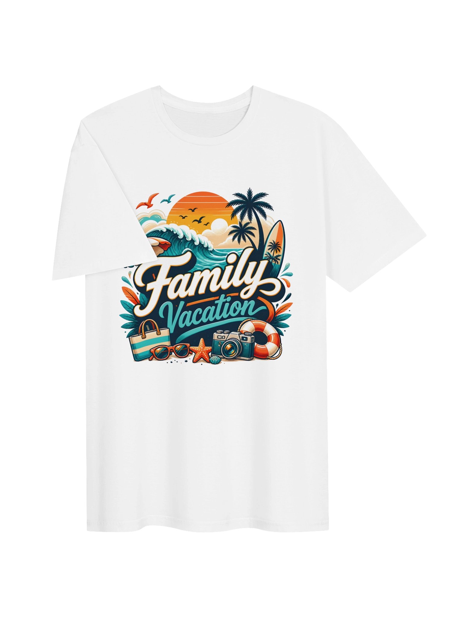 Surf and Sand Family Vacation Tee product image (3)