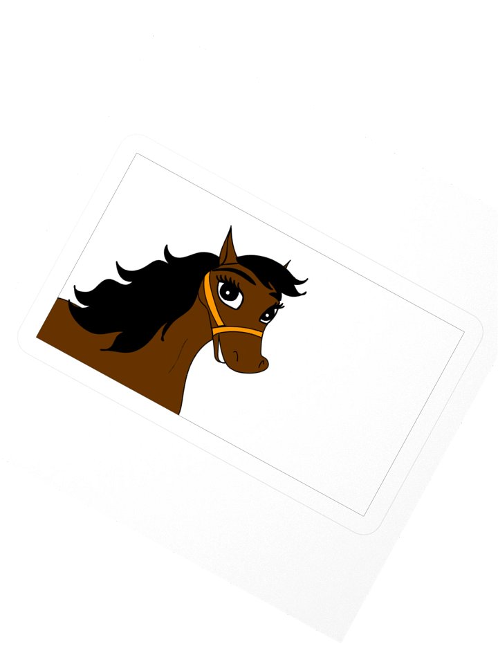 Mocha the Horse Sticker product image (5)