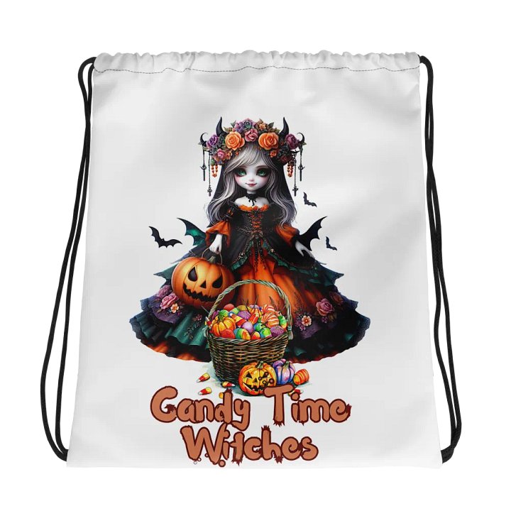 Candy Time Witches Drawstring Bag product image (1)