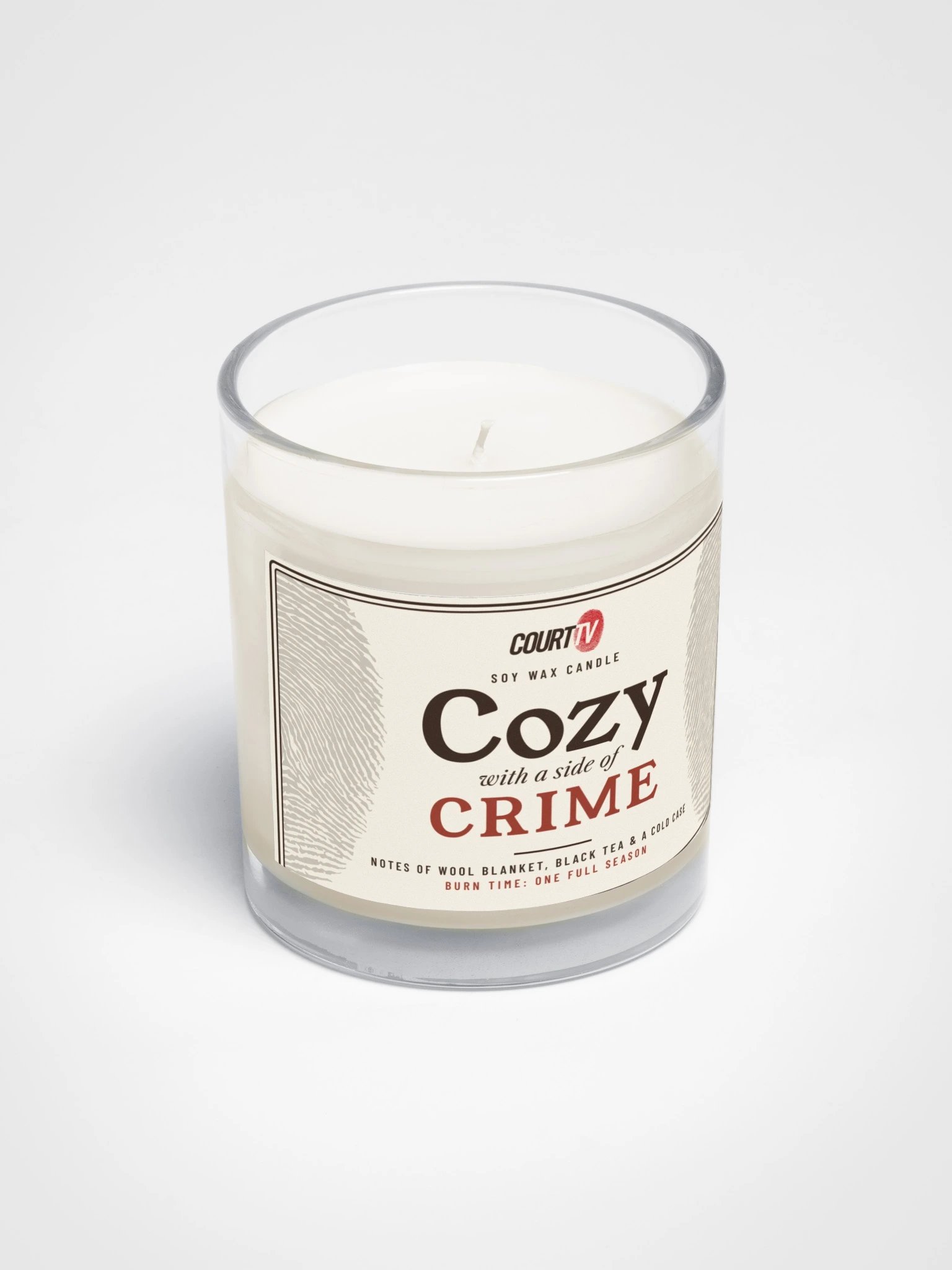 Cozy With a Side of Crime Candle product image (2)