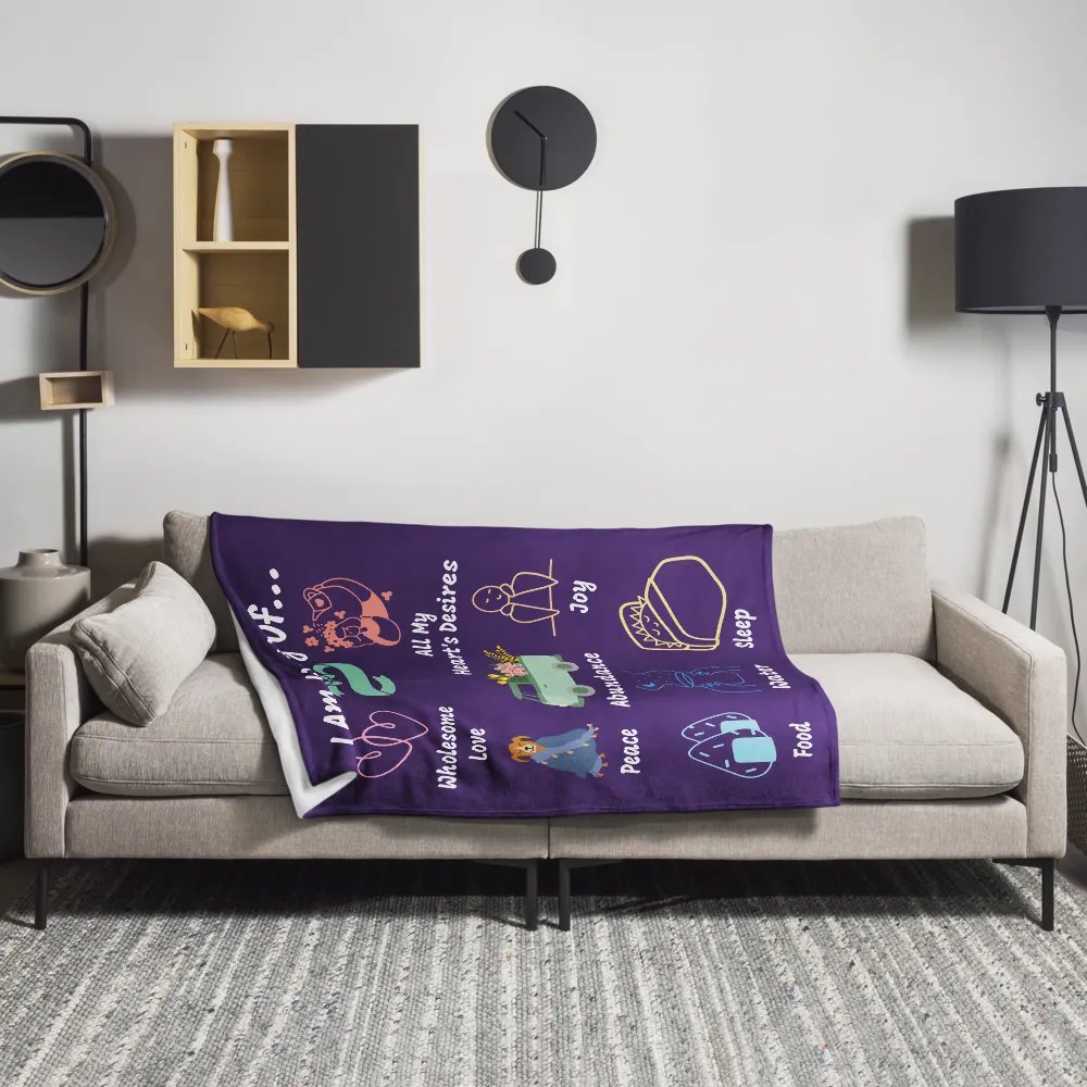 I Am Worthy Of Blanket product image (3)
