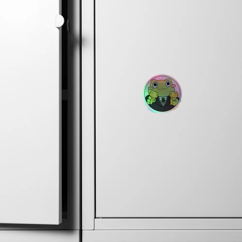Croakitoad Croaki Awards Holographic Sticker product image (6)