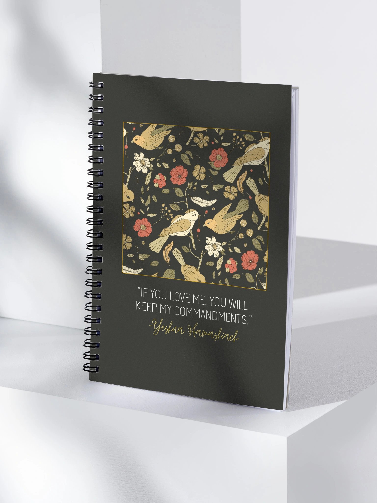 Yeshua's Commandments Spiral Notebook product image (4)