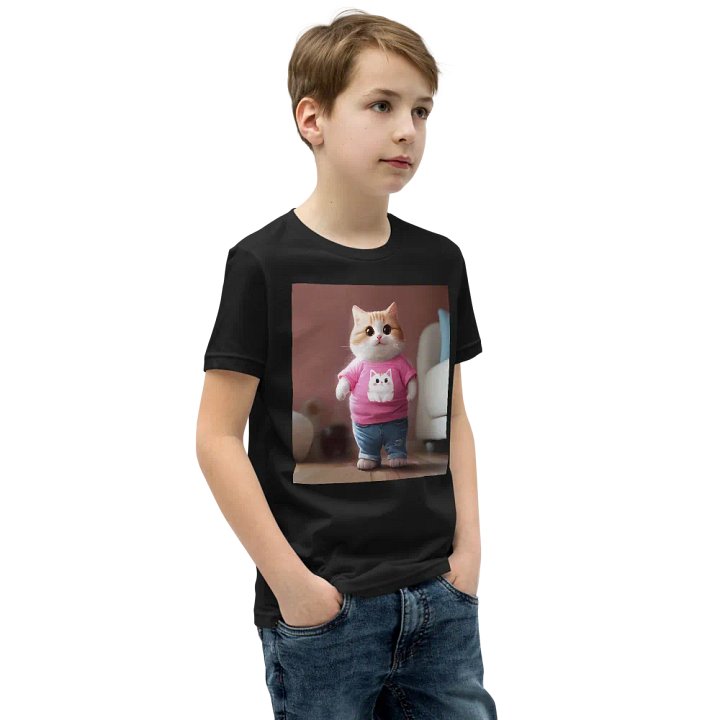 Cute Cat Kids T-Shirt / pet.dance.lovers product image (2)