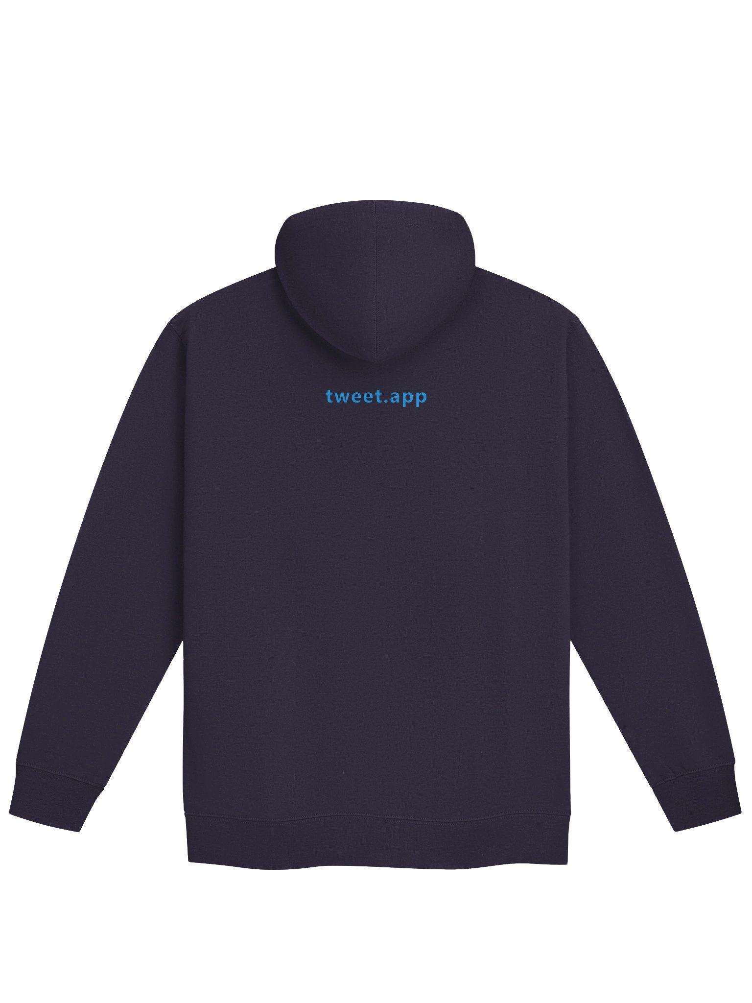 Tweet Navy Zip Up Hoodie product image (2)