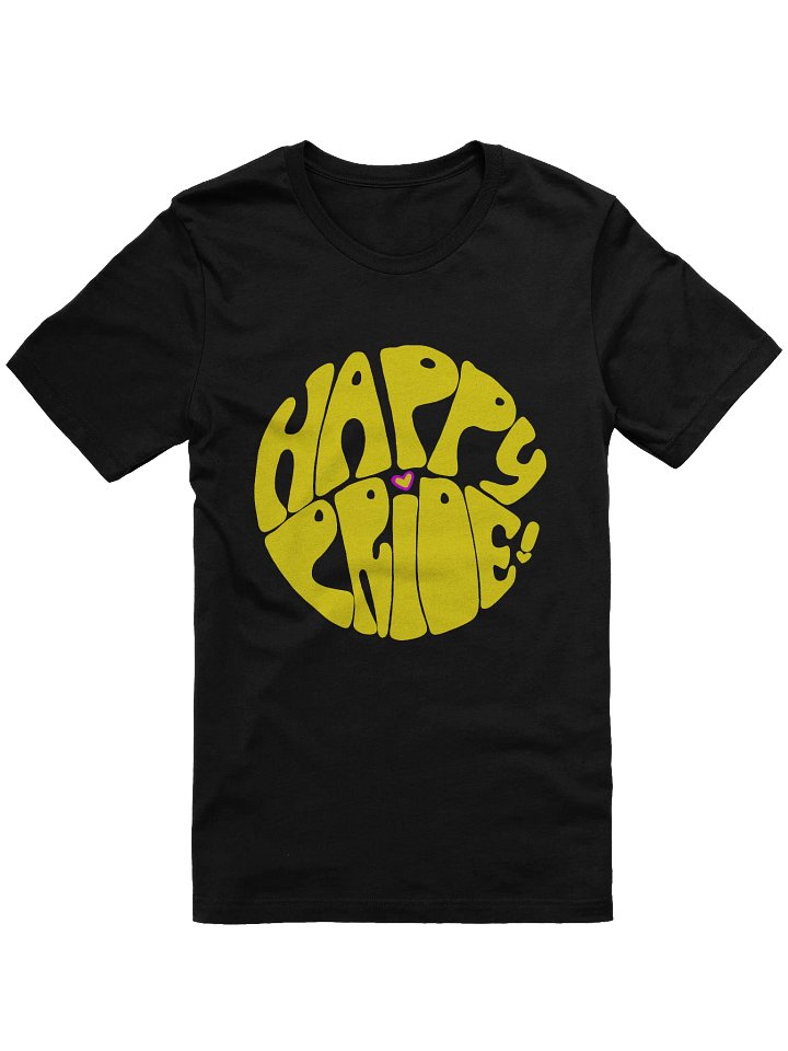 Intersex Happy Pride big print tee product image (1)