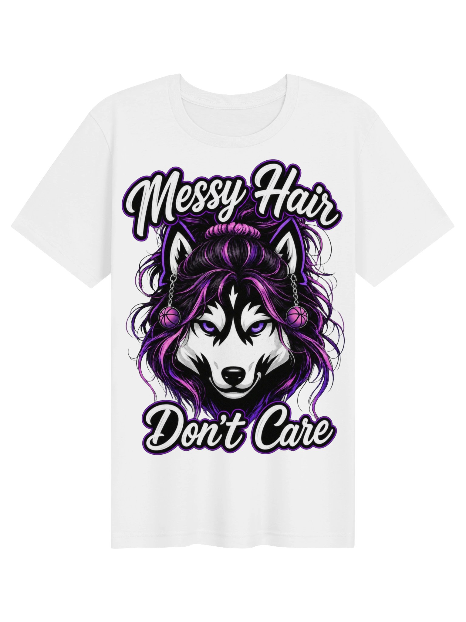 Messy Hair Don’t Care Tee product image (3)