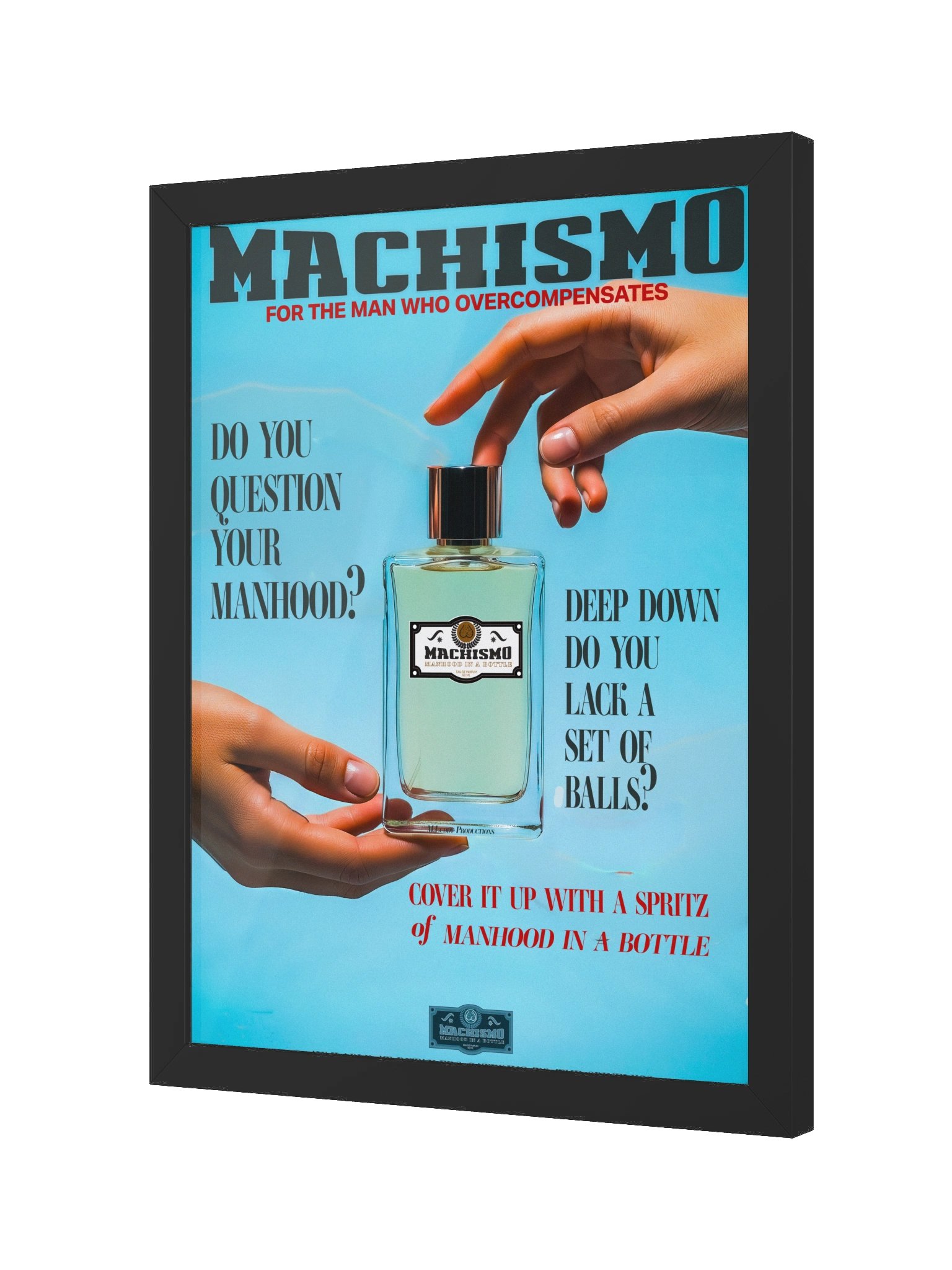 Machismo Satirical Poster Print product image (2)