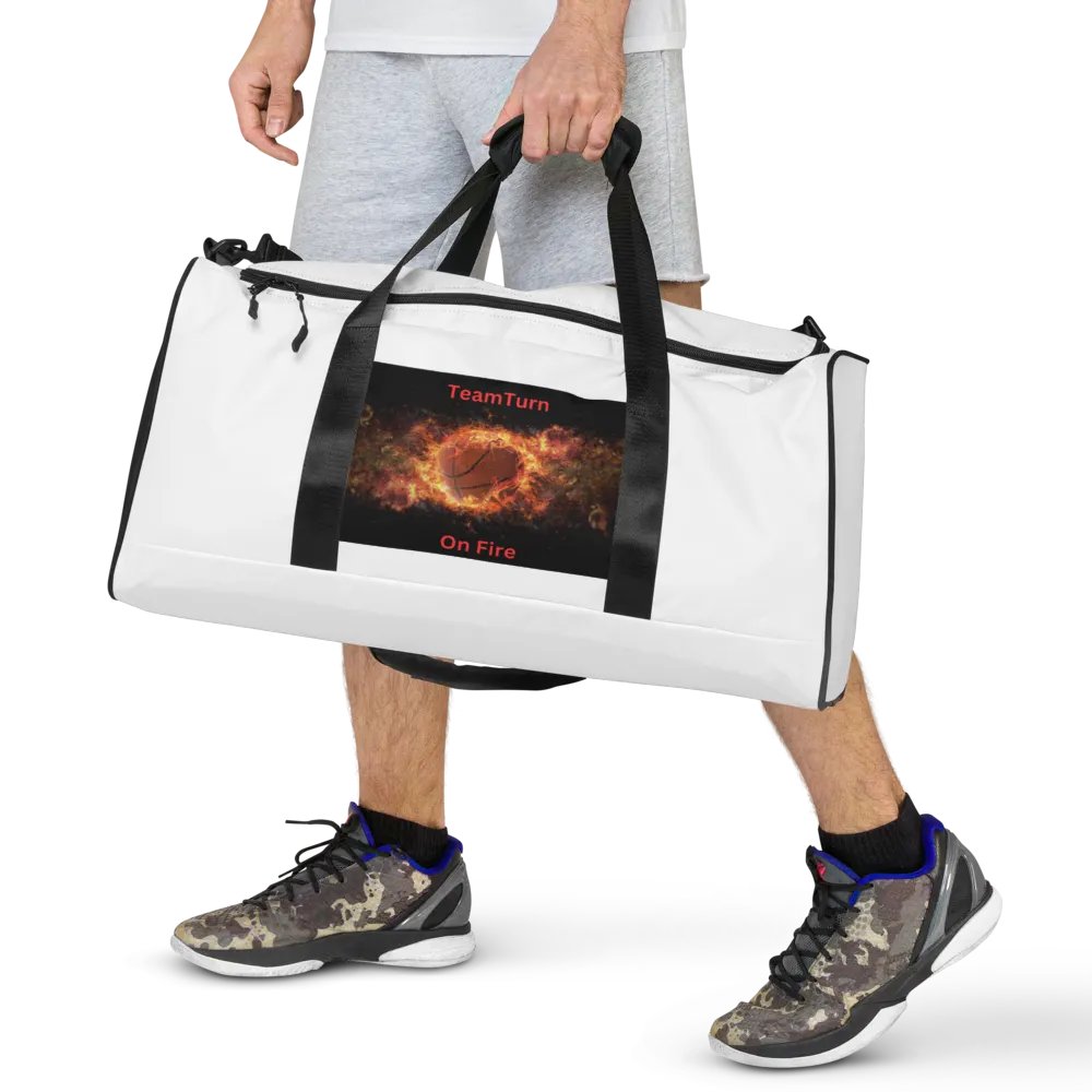 Flame Dunk All-Over Duffle Bag product image (7)