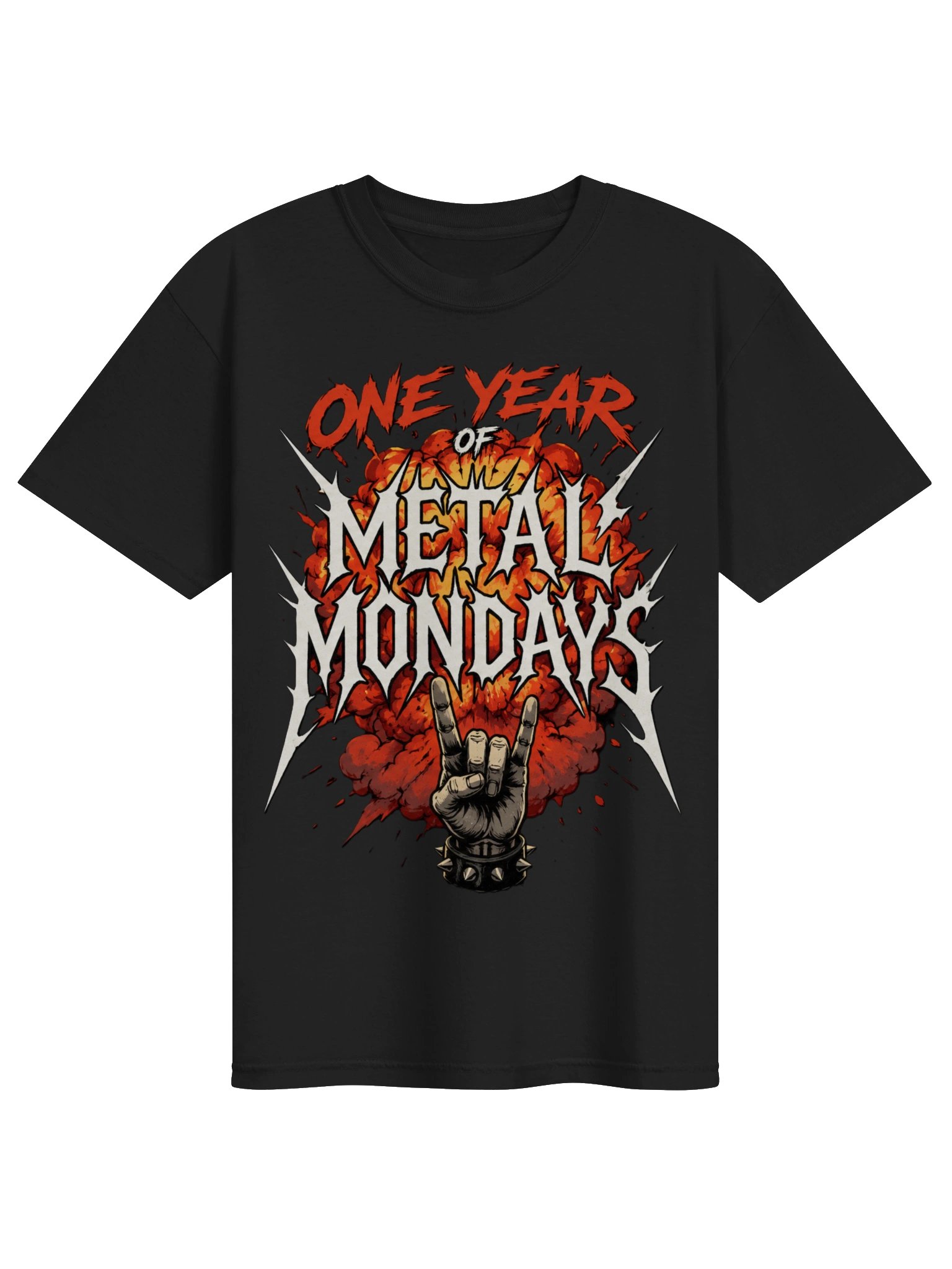 One Year of Metal Monday 1 Tee product image (1)
