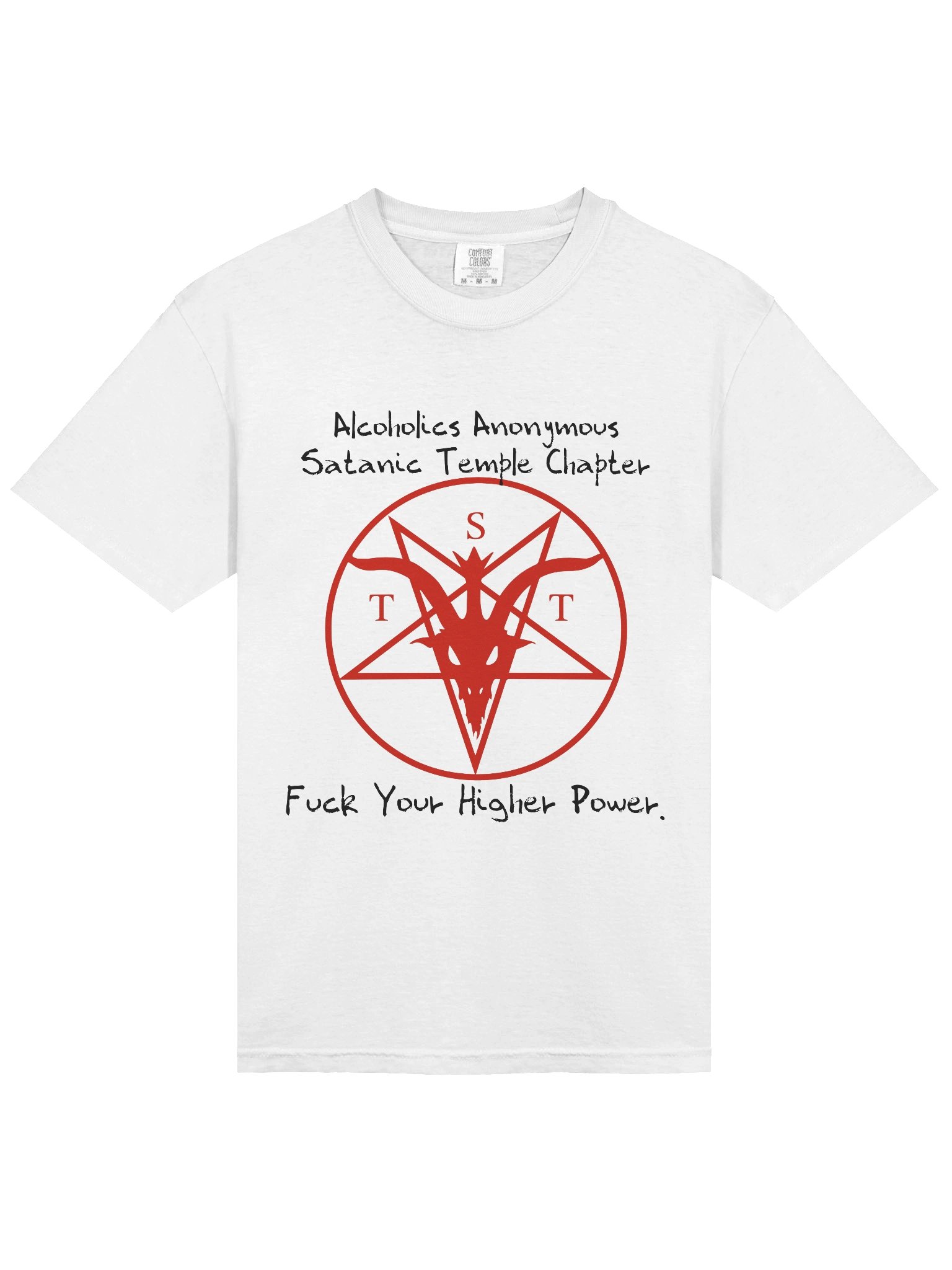 Alcoholics Anonymous Satanic Temple Chapter F*ck Your Higher Power Mug product image (3)