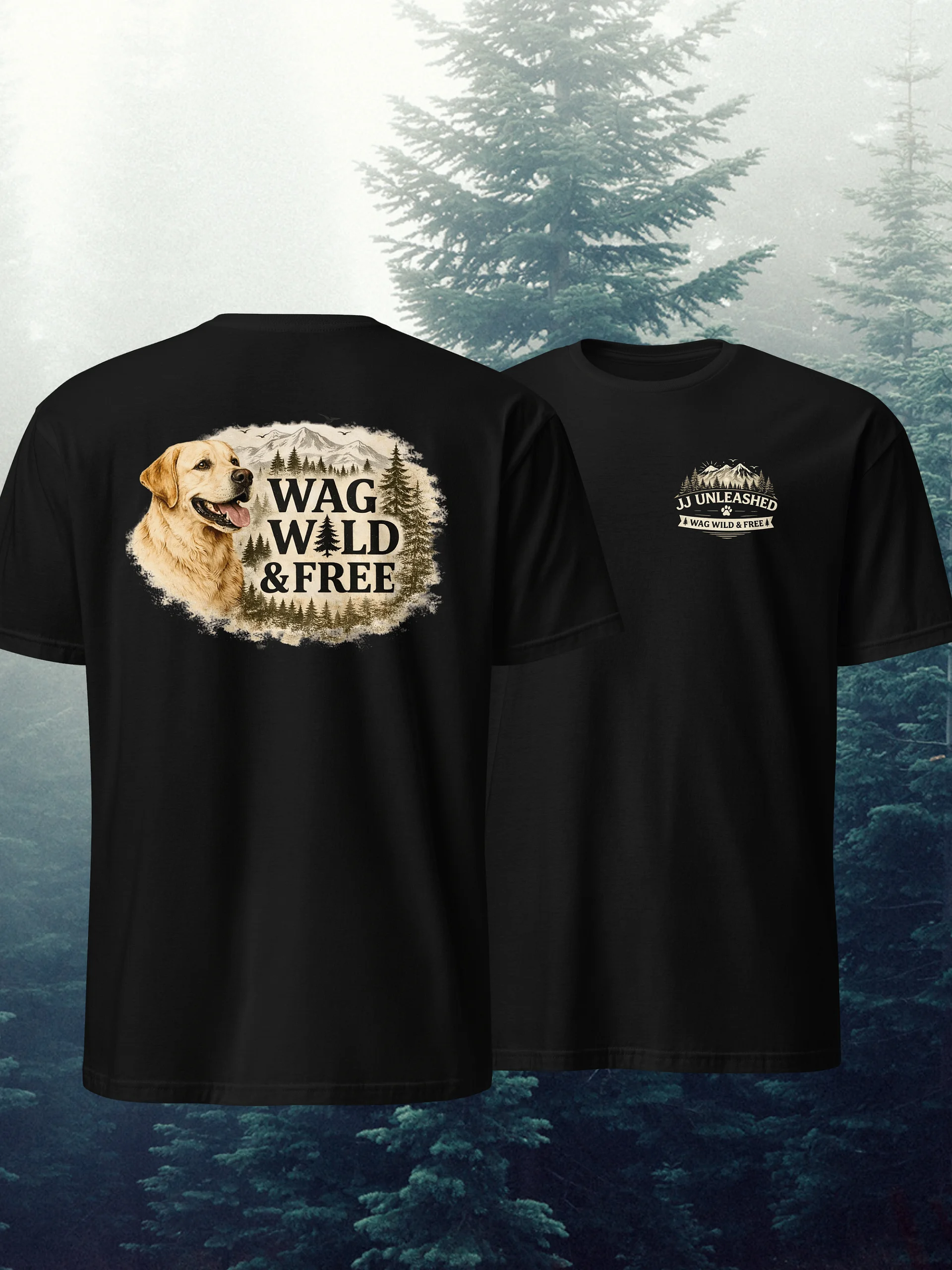 Wag Wild & Free – Signature Tee product image (1)
