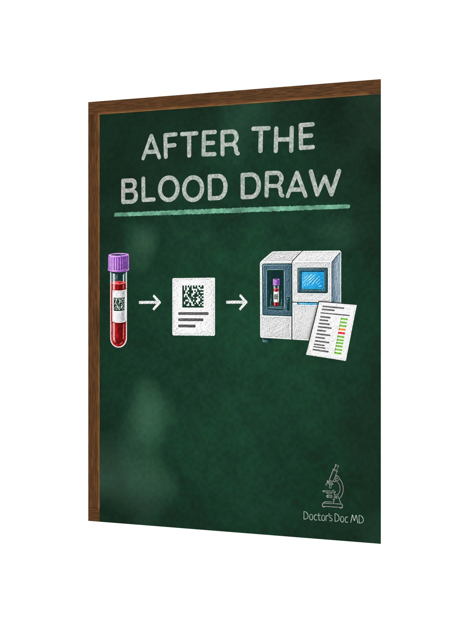 Doctor's Doc MD - After the Blood Draw Poster product image (2)