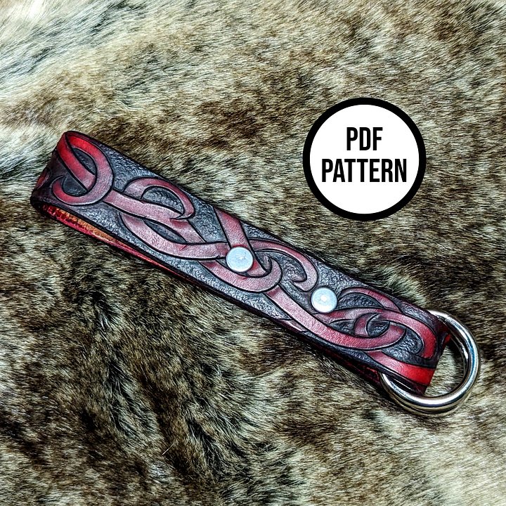 Leather Skirt Hike with Spirals - PDF Pattern for Leatherwork product image (2)