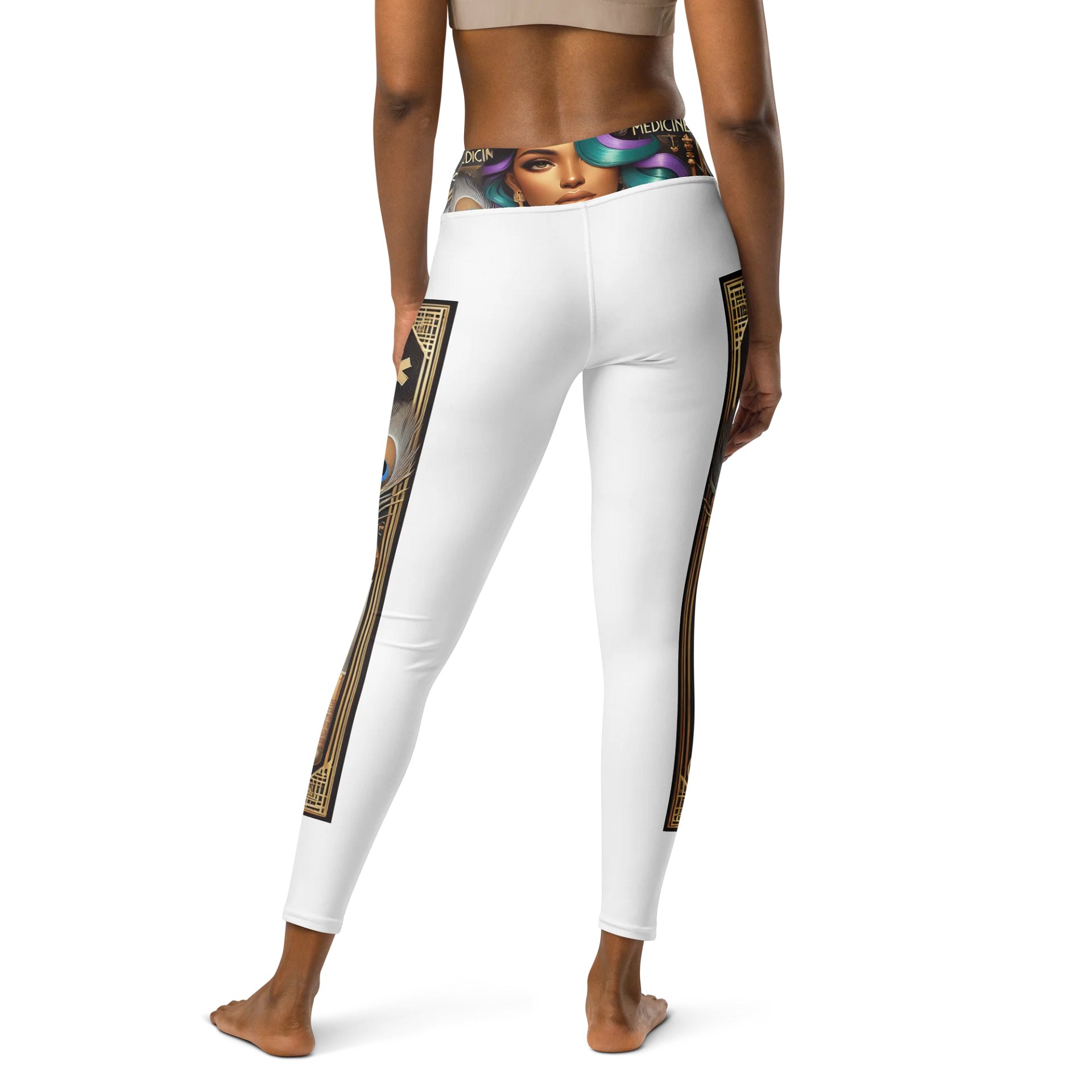 Humanities In Medicine Healthcare Honey Fusion Yoga Leggings product image (2)