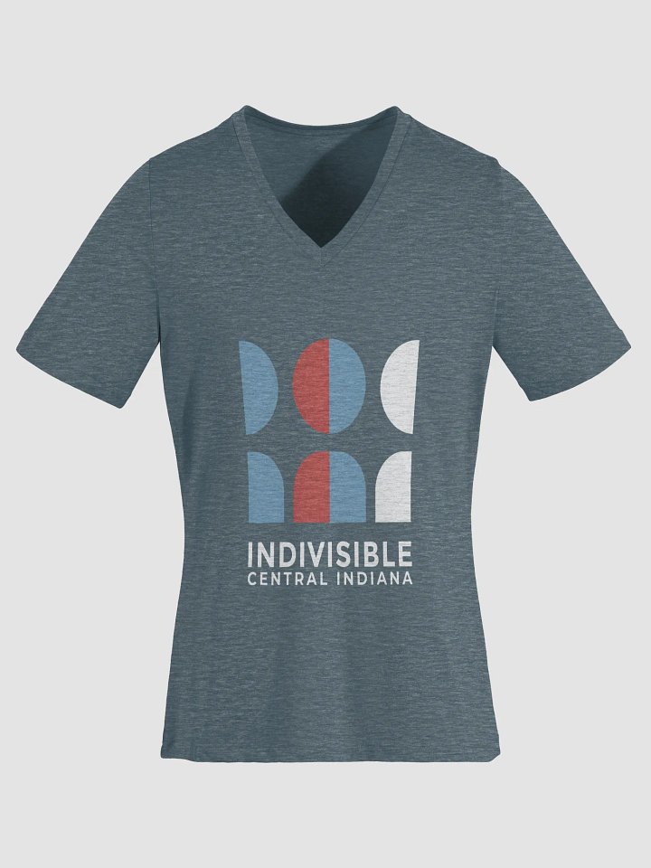 Indivisible CI Grey V Neck T - Shirt product image (1)