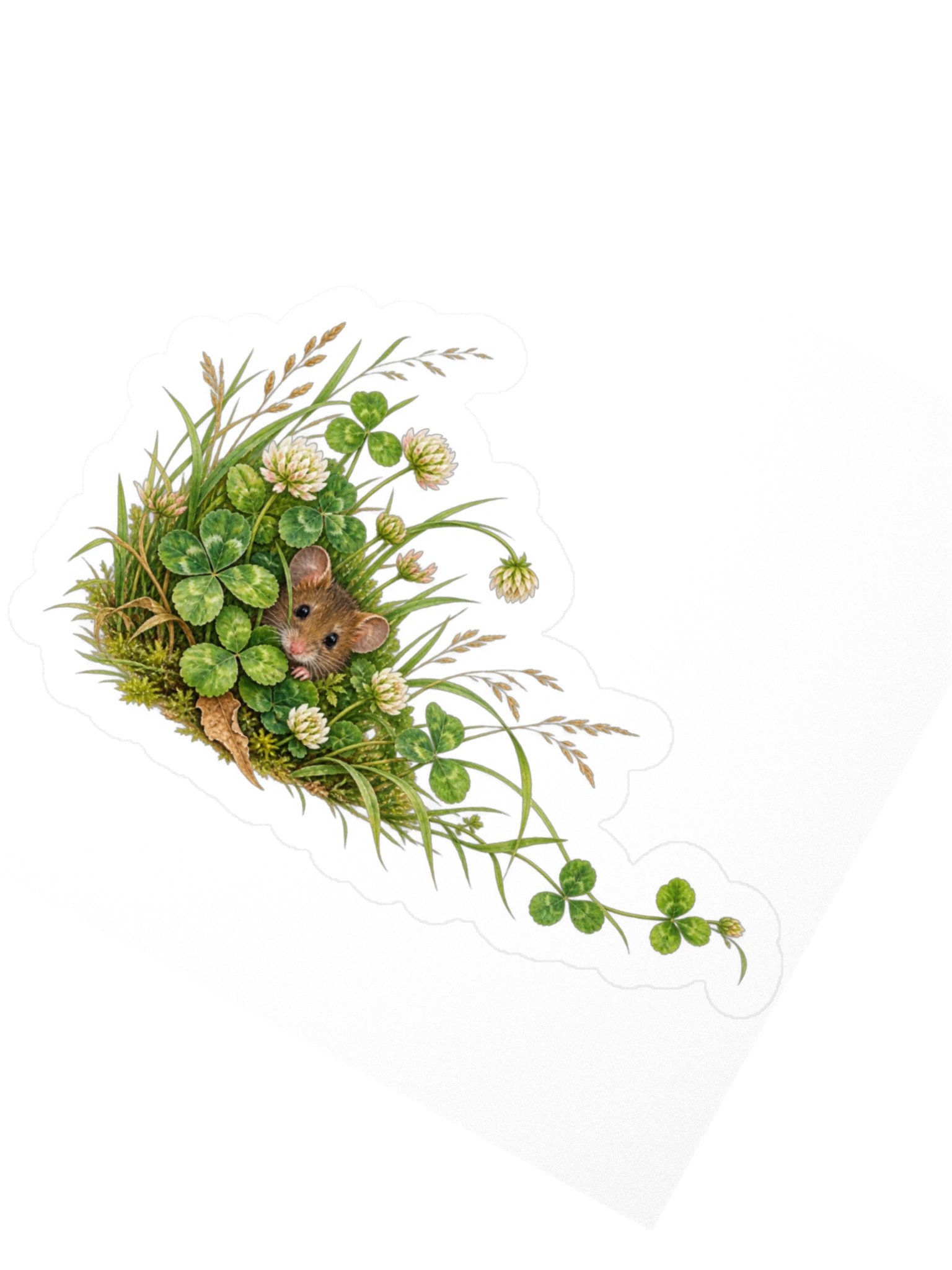 The Clover Patch Mouse Sticker product image (5)