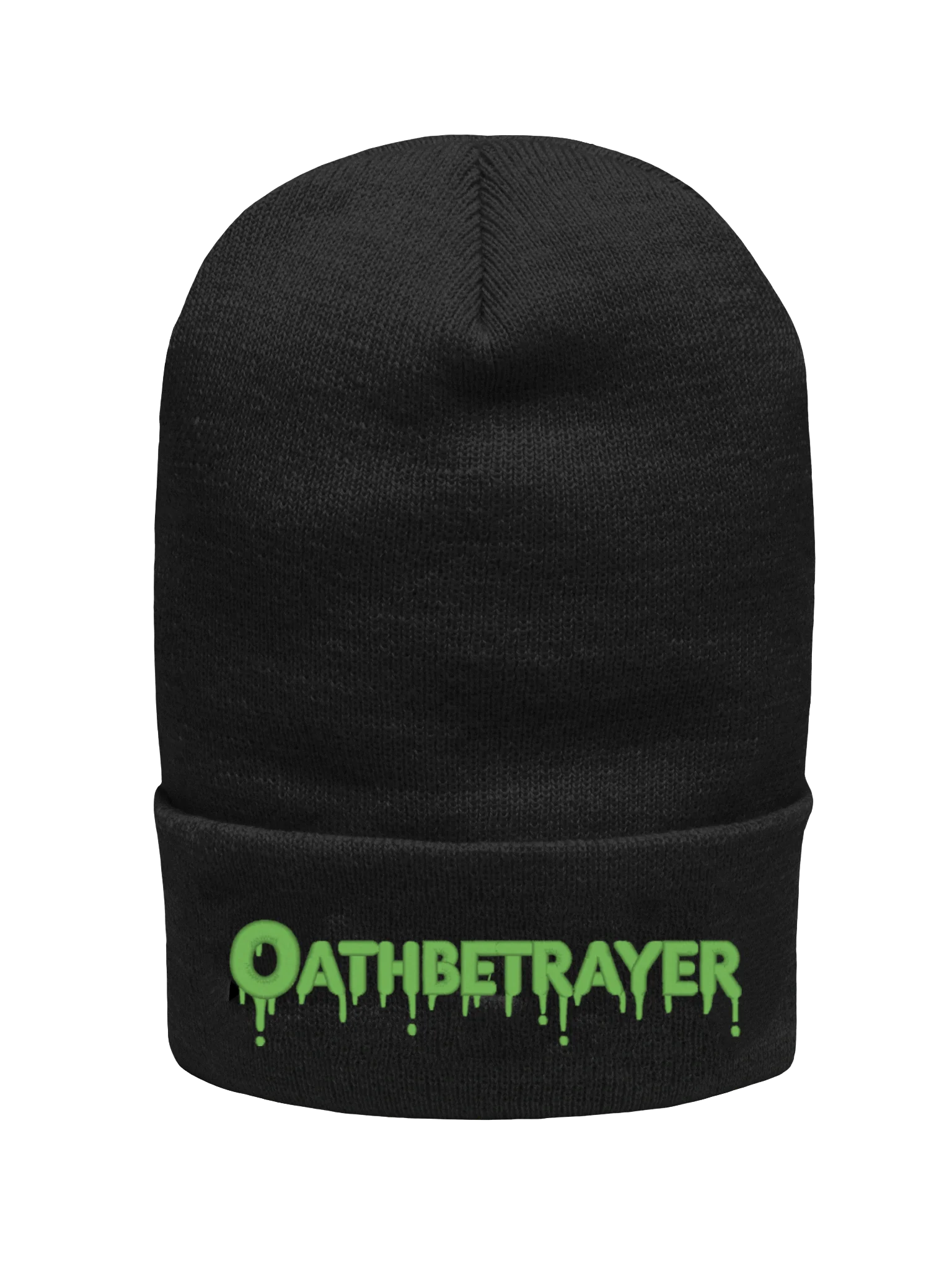 Slime Drip Cuffed Beanie - Oathbetrayer product image (1)