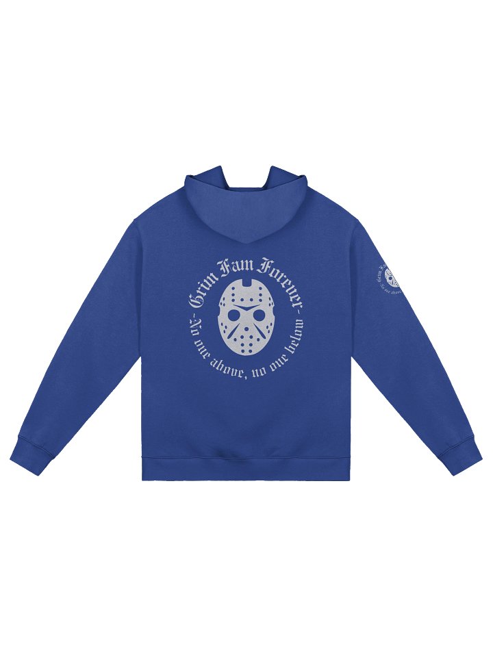 GRIM FAM HOODIE — OFFICIAL - EDITION #3 BLUE / GREEN product image (2)