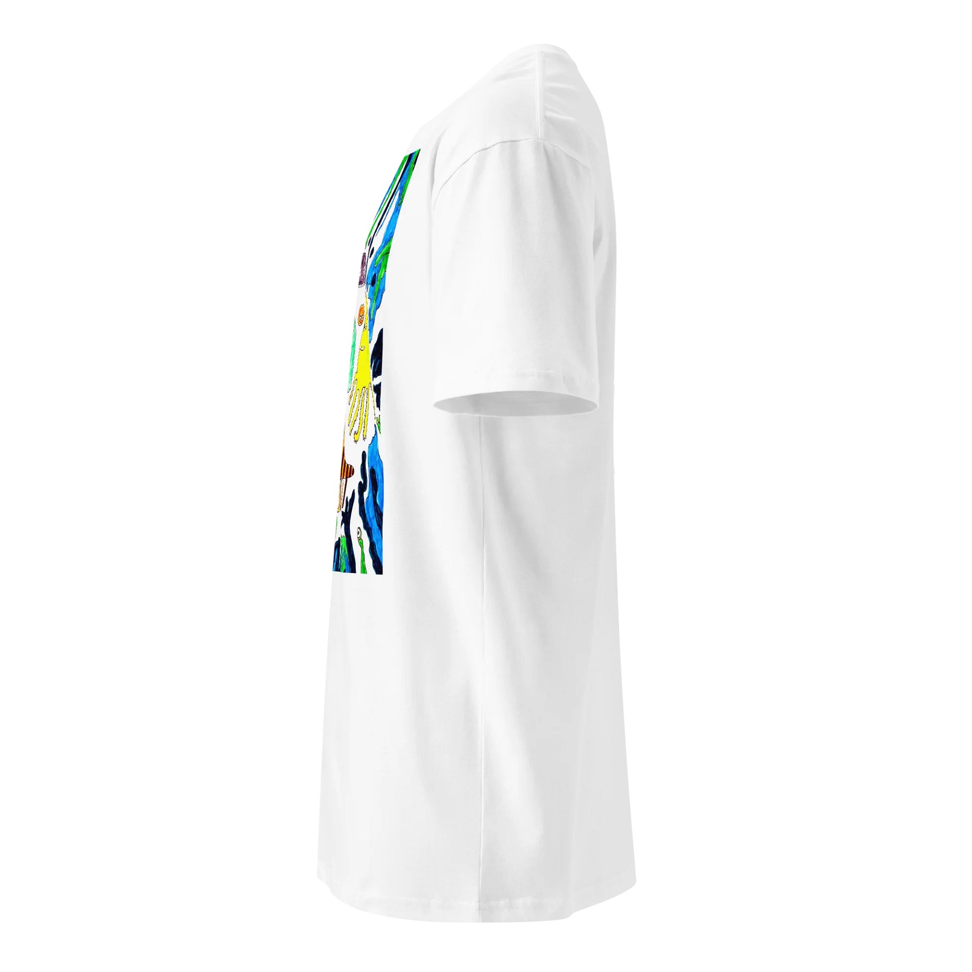 Abstract Doodle Monsters Unisex T Shirt product image (4)