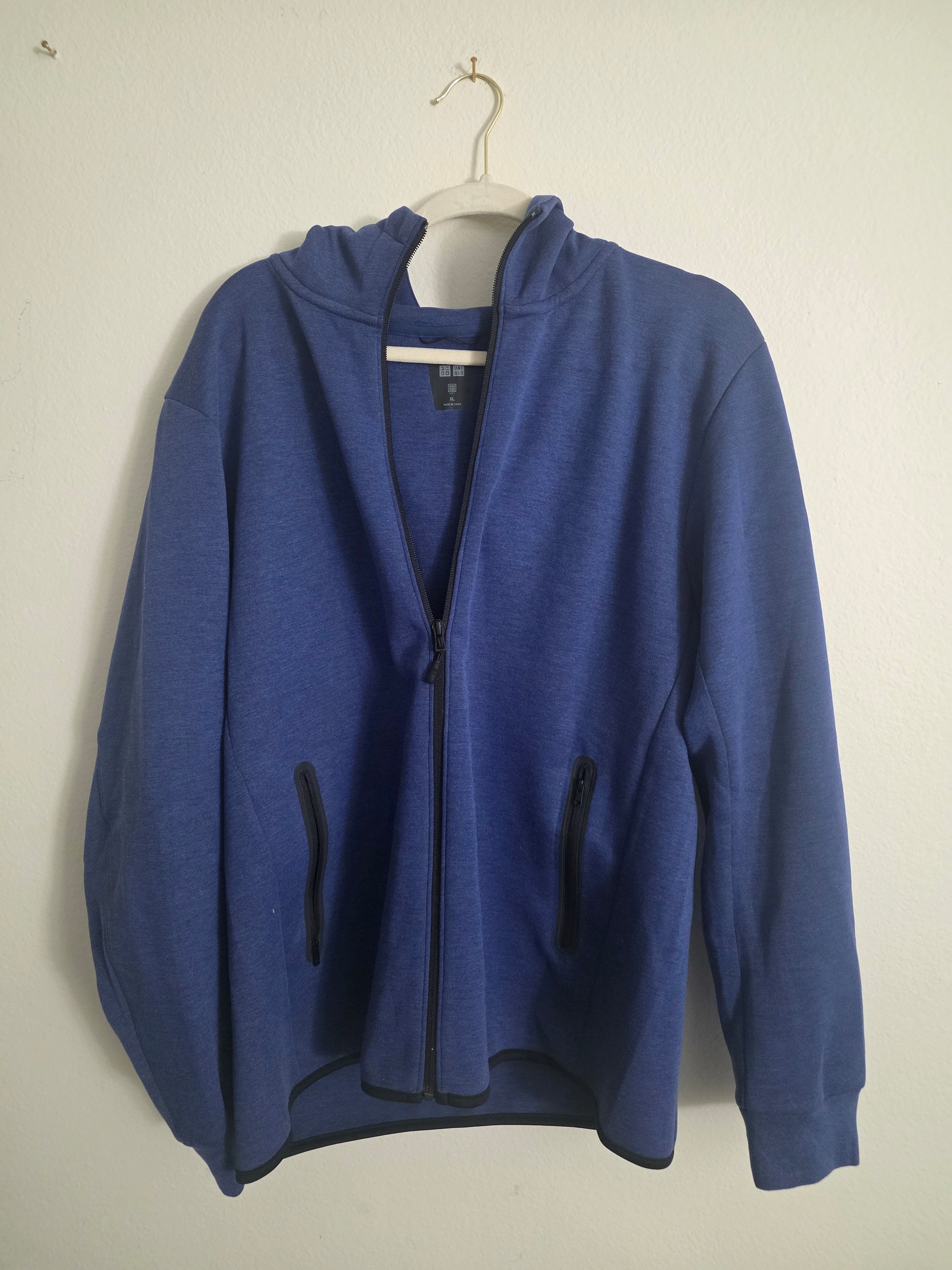 Uniqlo Blue Zip up Hoodie product image (1)