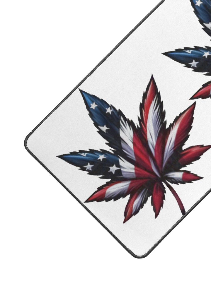 Patriotic Leaves Desk Mat product image (2)