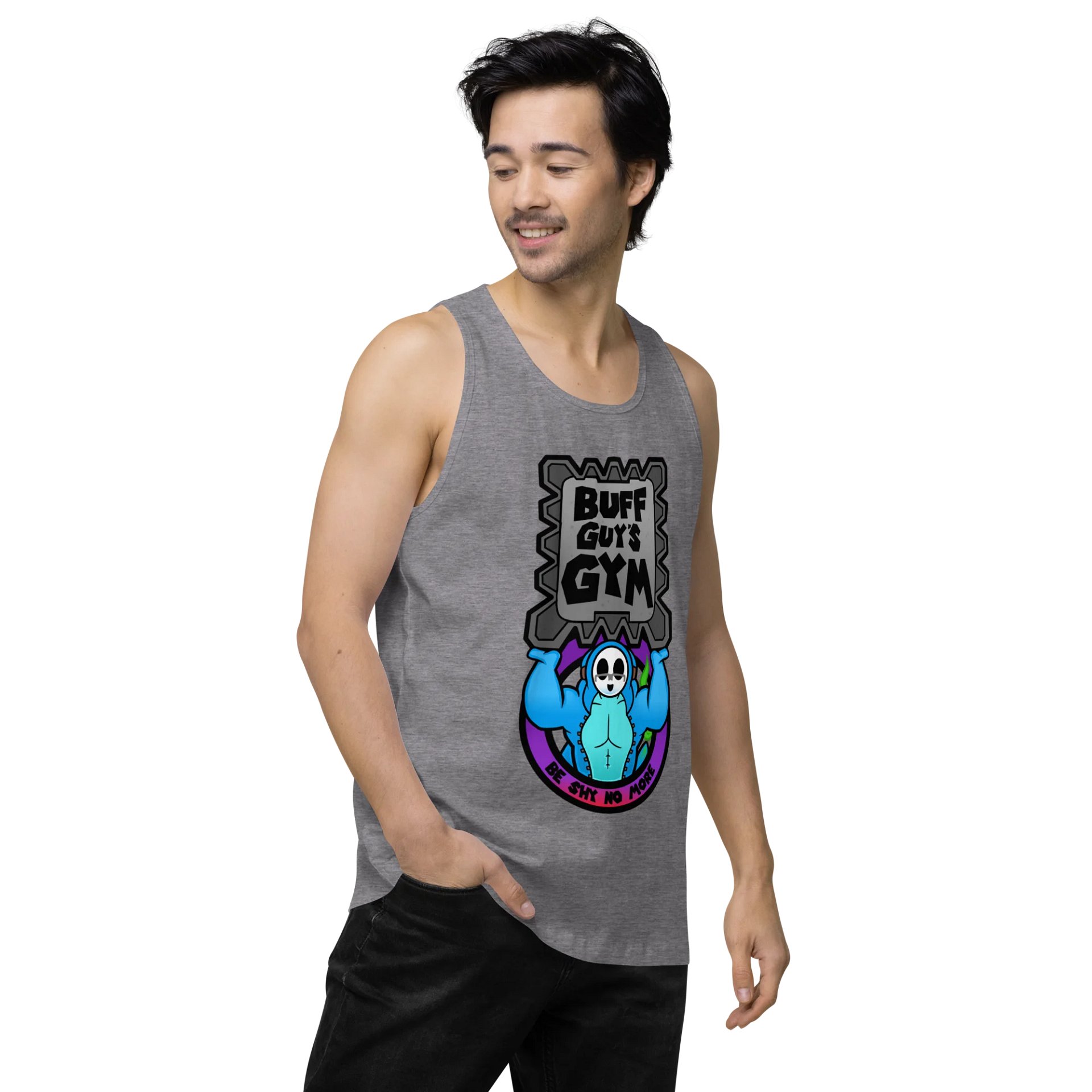 Buff Guy's Gym - Full Logo Tank Top product image (55)