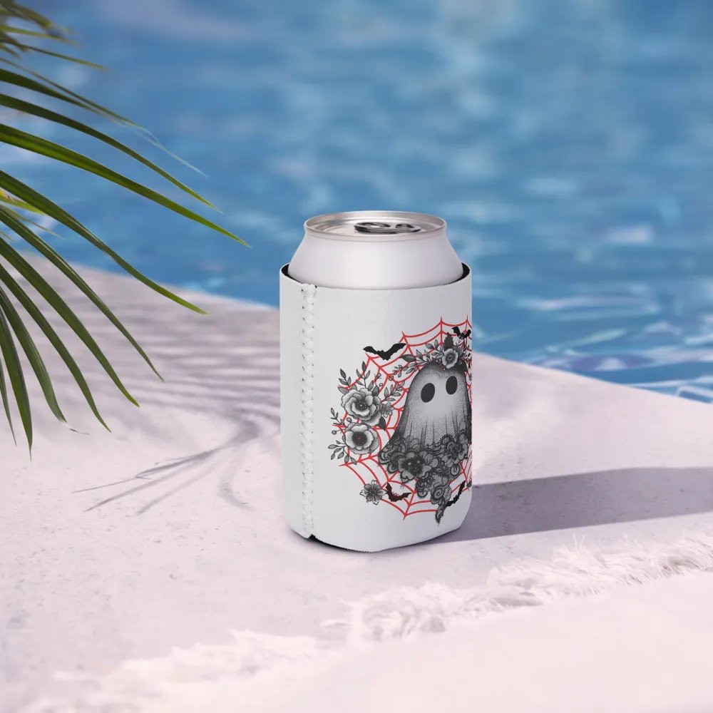 Lacey Ghost Veiled Can Cooler product image (8)