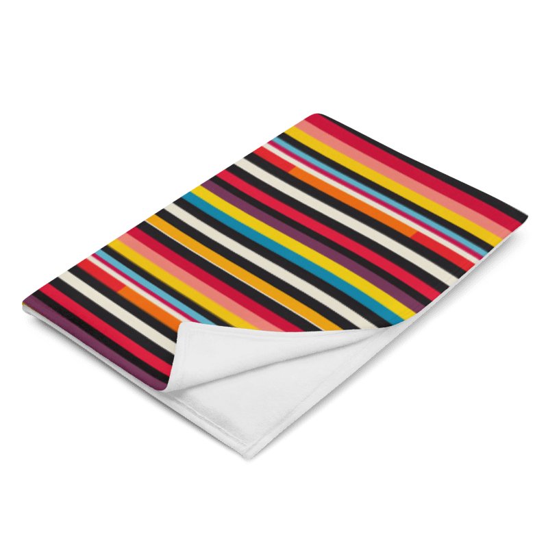 Stripes of Autism Blanket product image (1)