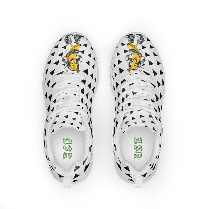 Banana Beat: Geometrischer Streetstyle Damen Sneakers product image (1)