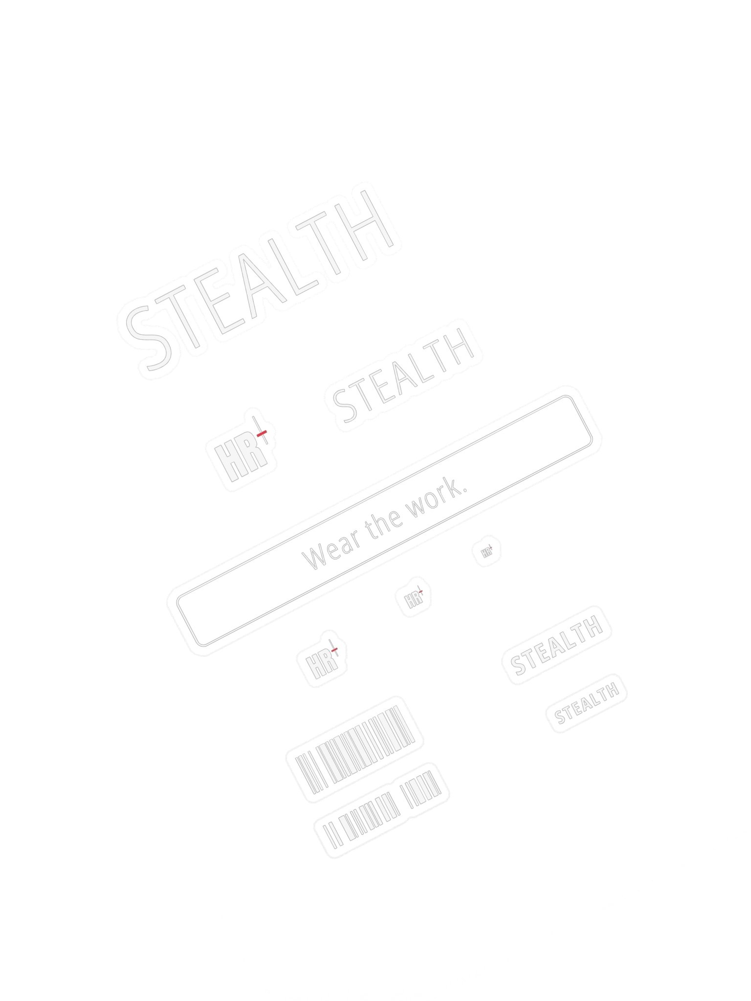 STEALTH Sticker Sheet product image (1)