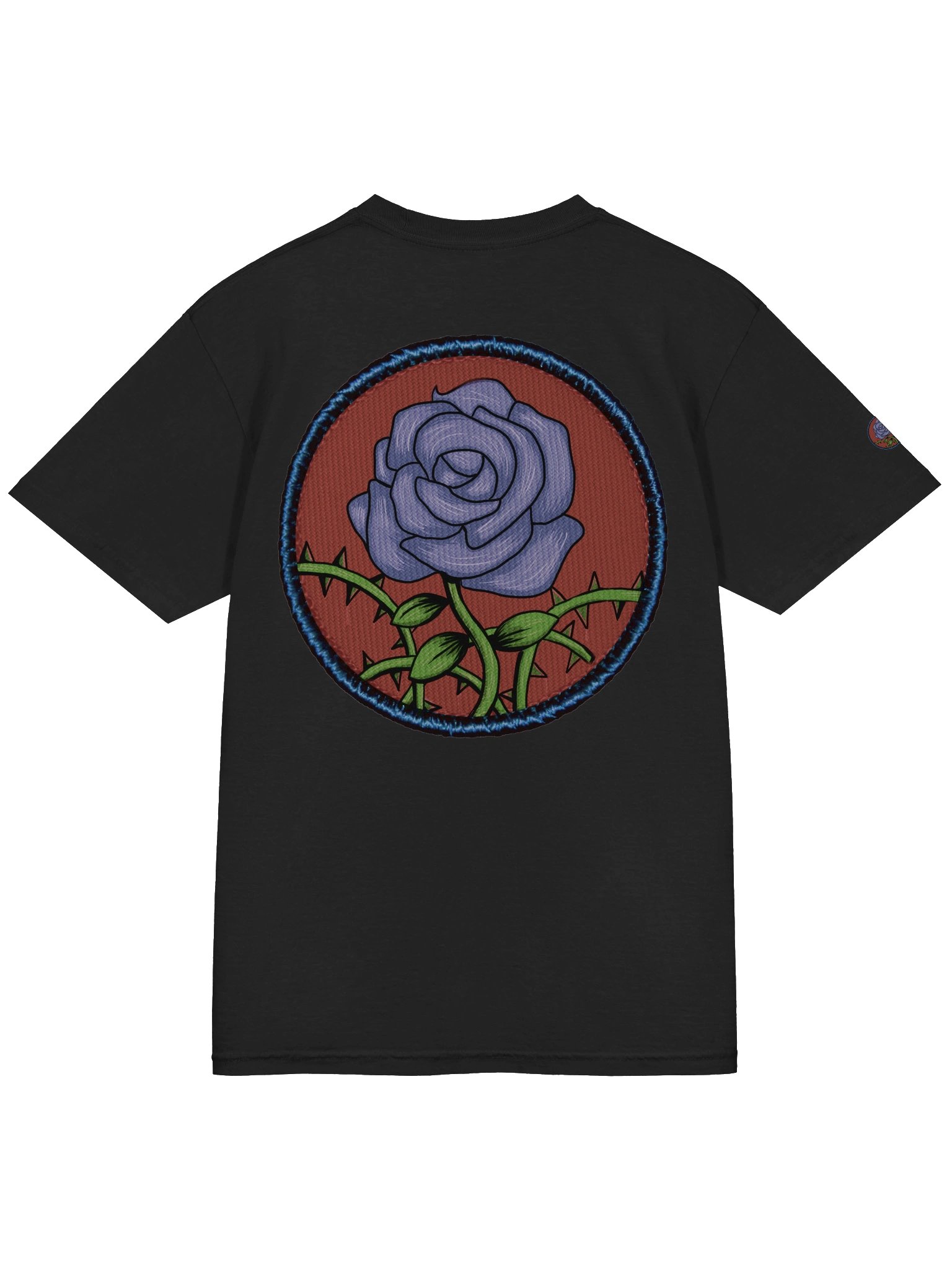 "Blue Rose" T-Shirt product image (4)