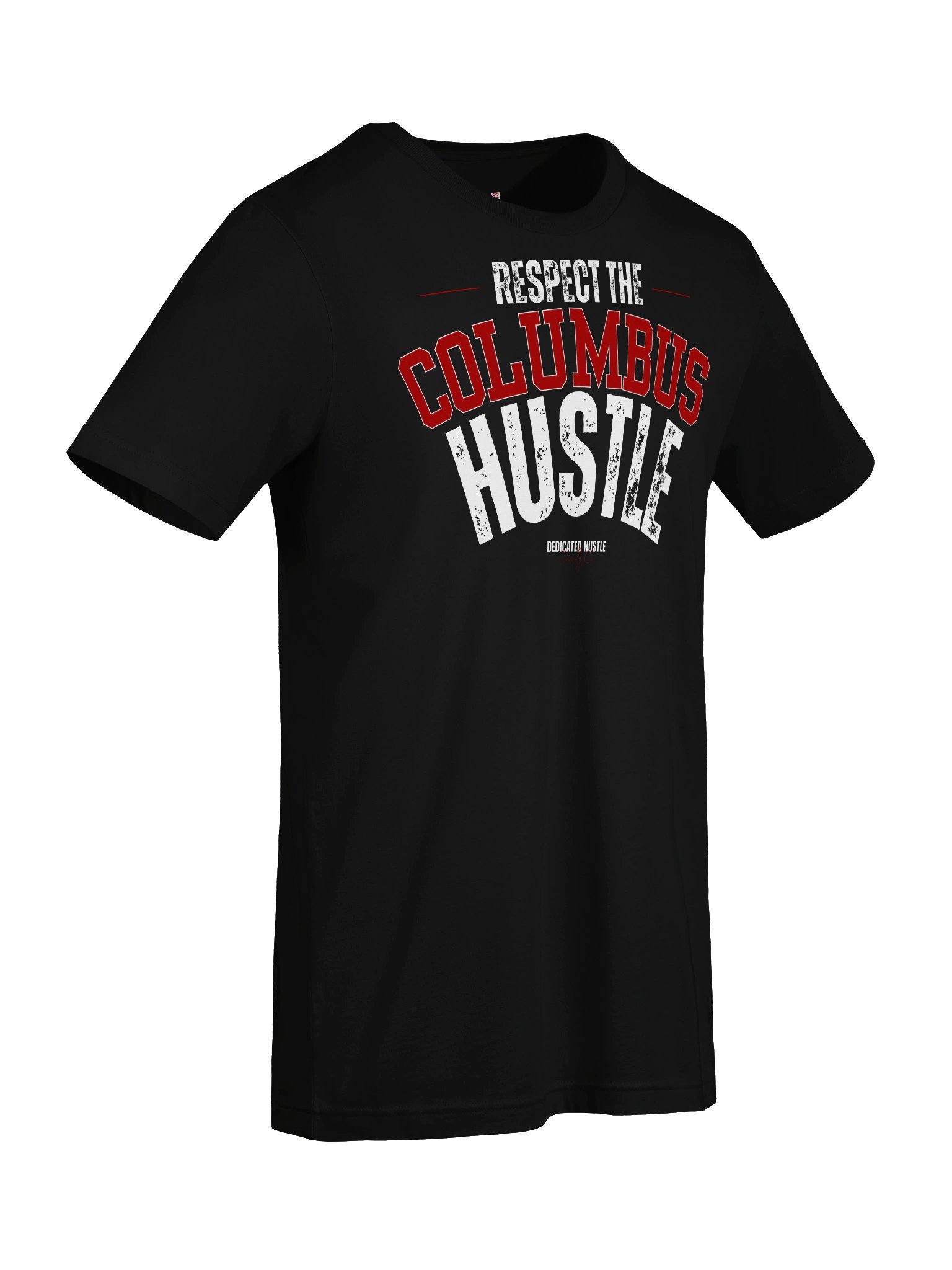 Respect The Columbus Hustle - Varsity Edition Tee | Dark Colorways product image (7)