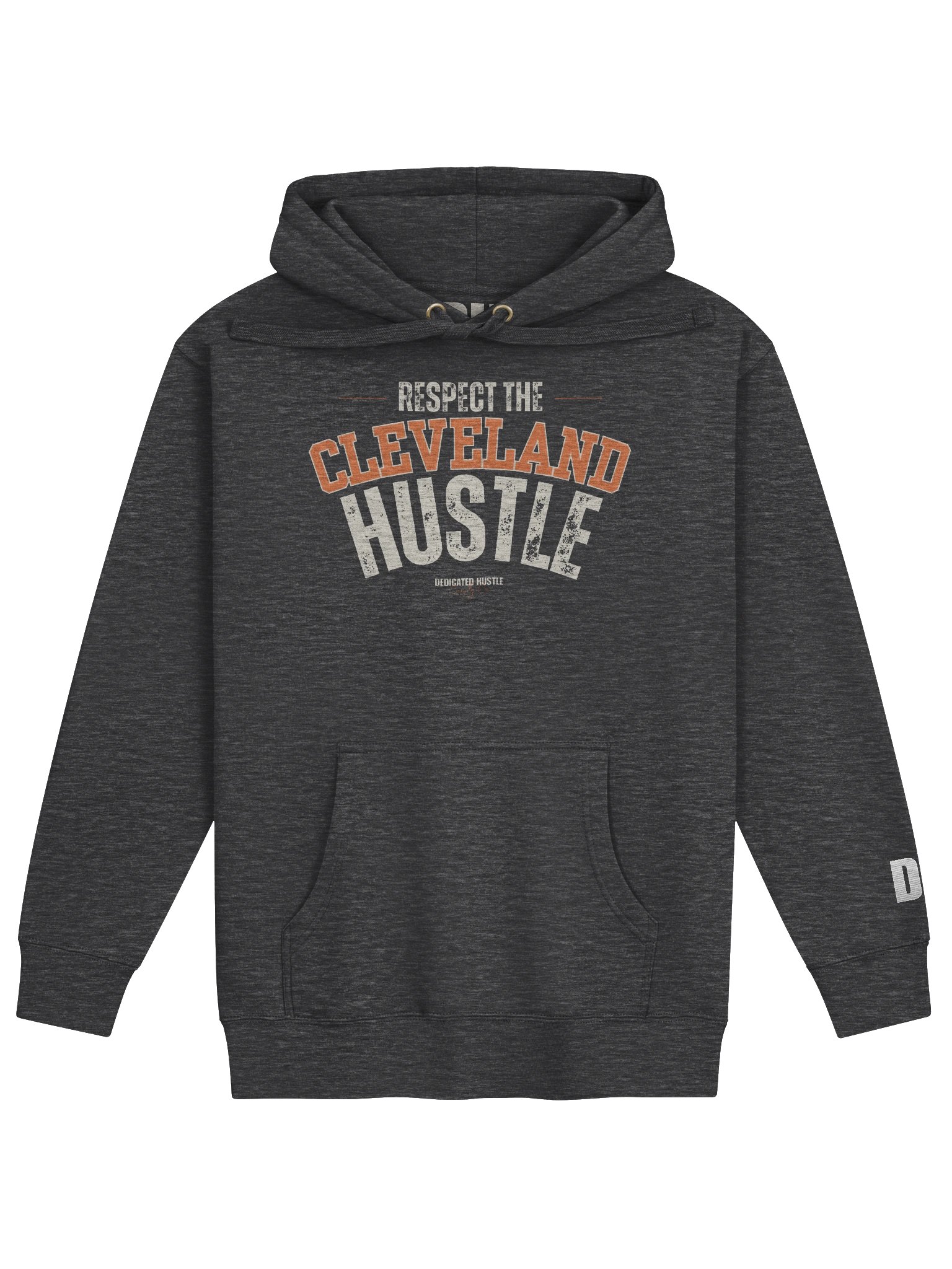 Respect The Cleveland Hustle - Varsity Edition Hoodie | Dark Colorways product image (2)