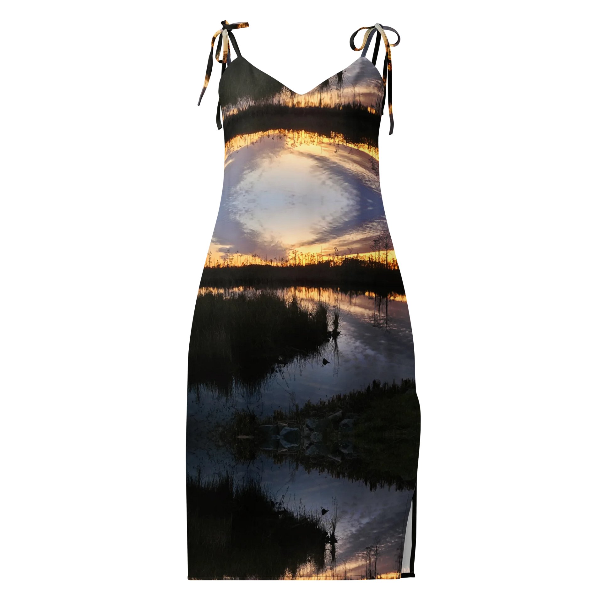 Sunset Symmetry Slip Dress product image (1)