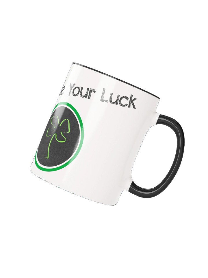 Create Your Luck Black Mug product image (3)