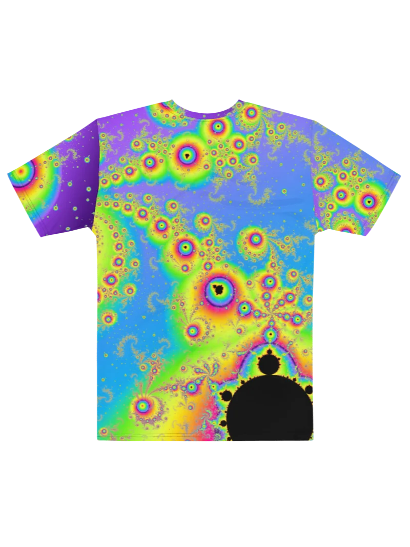 Fractal men's T-shirt - Minibrot Maelstrom product image (4)