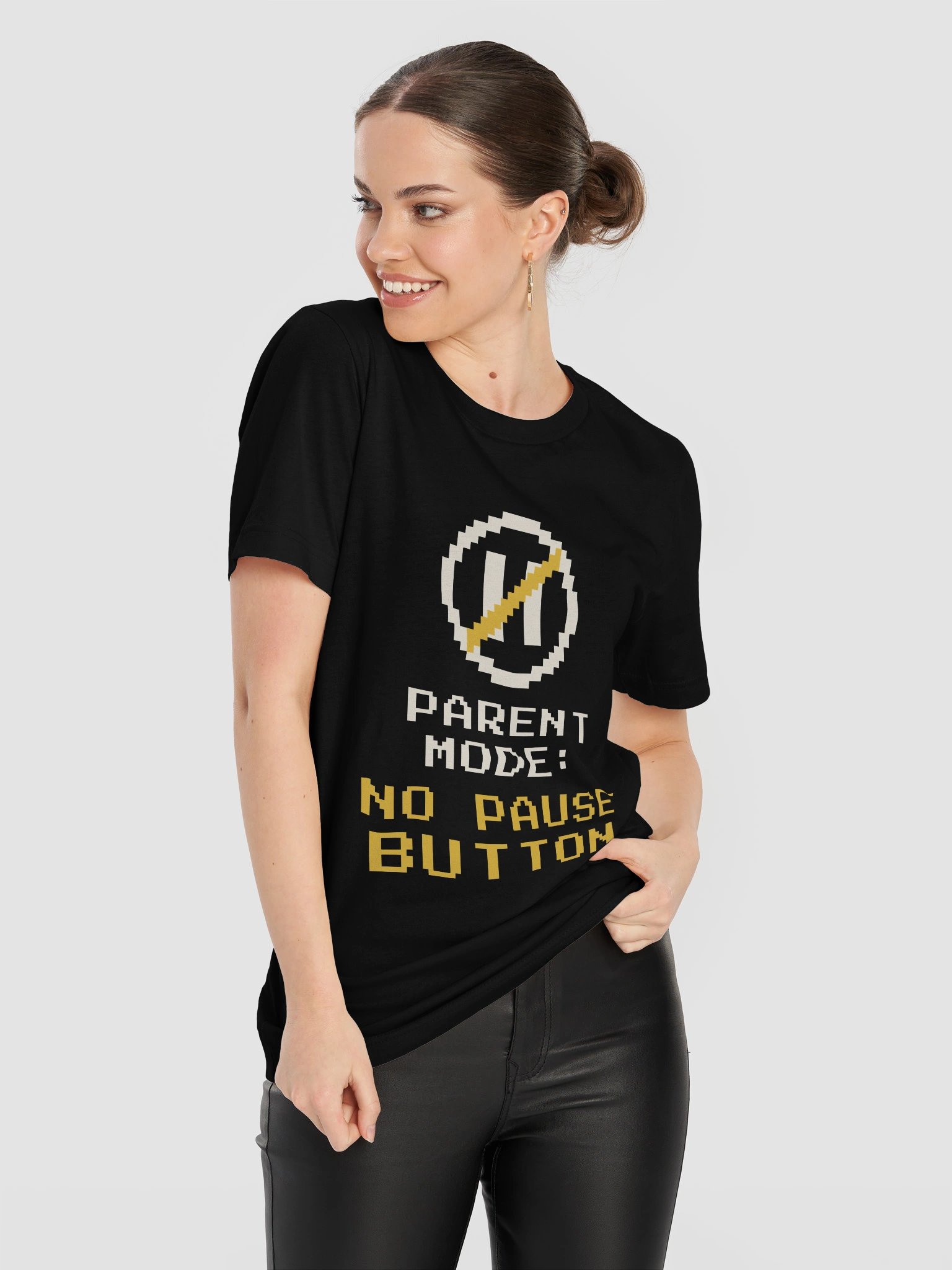 Parent Mode: No Pause Button Tee product image (11)