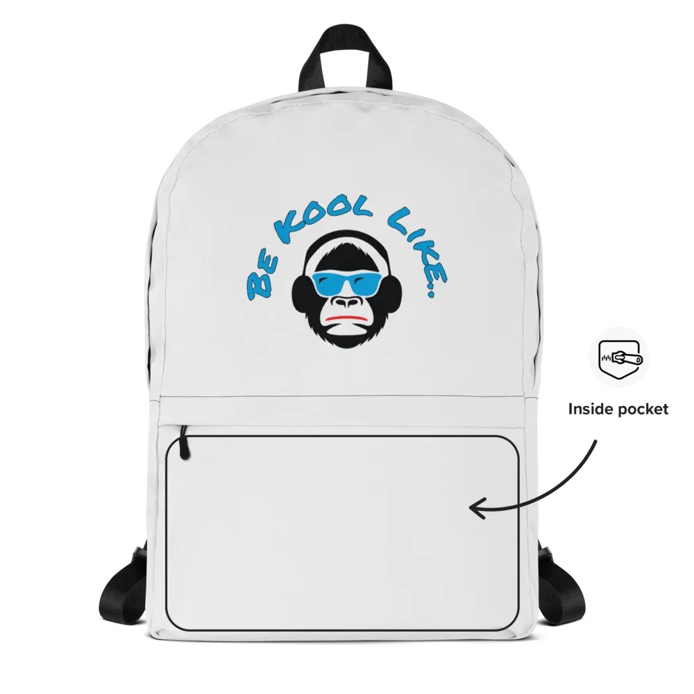 Cool Gorilla All-Over Print Backpack product image (5)
