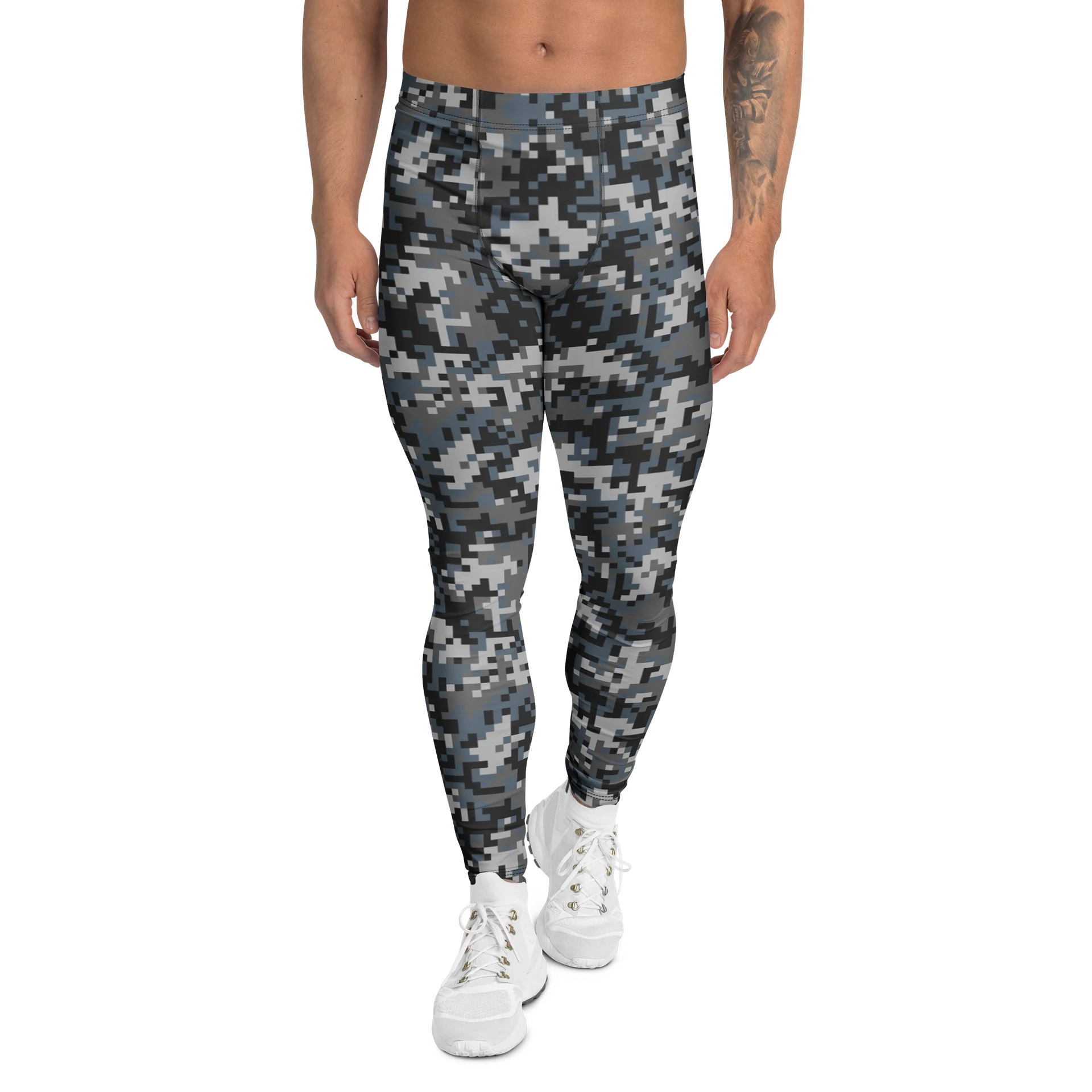 Pixel Urban Digital Camo Men's Leggings product image (1)