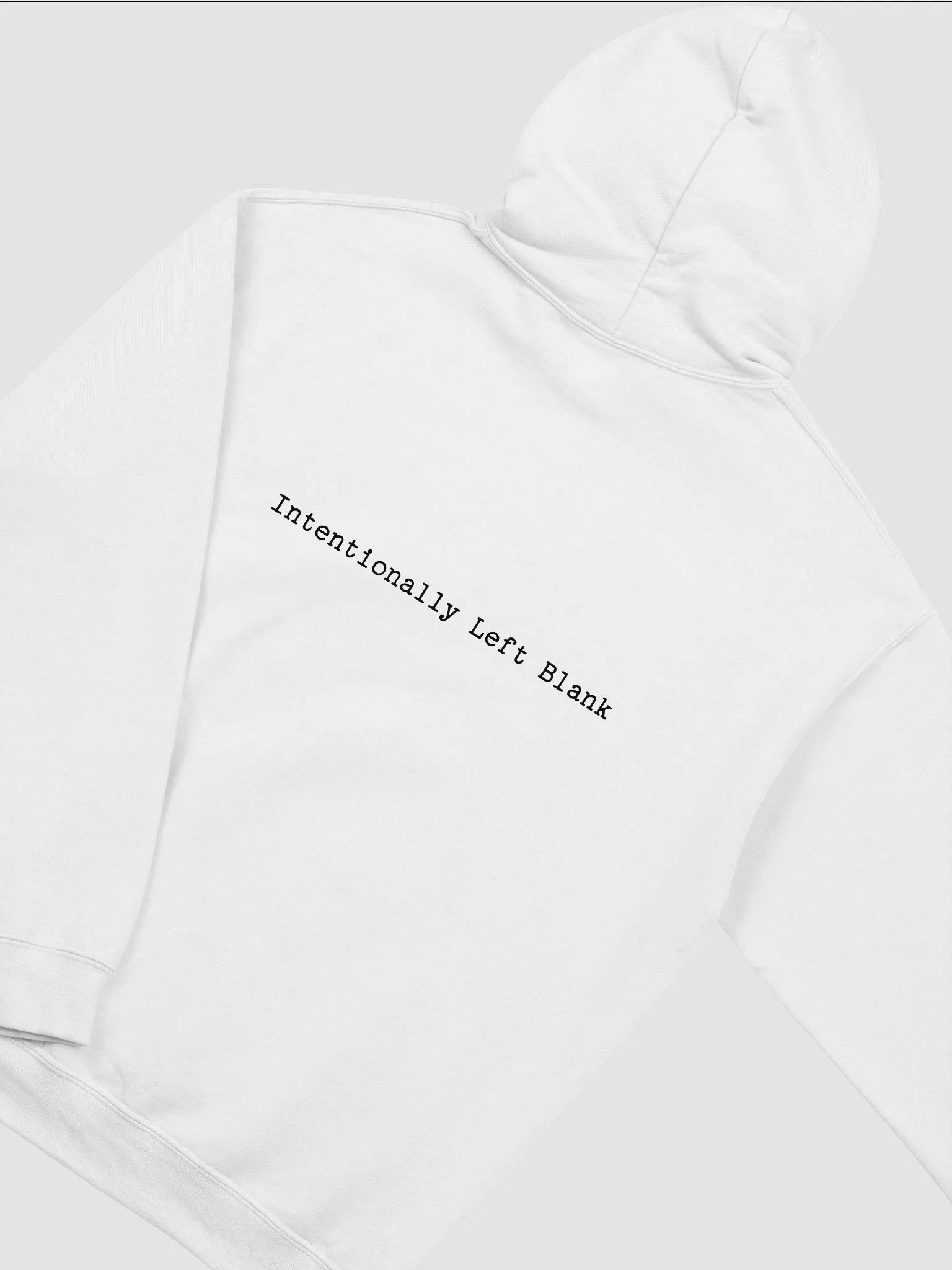 Intentionally Left Blank Printed Classic Pullover Hoodie product image (6)