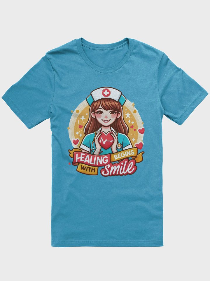 Smiling Nurse Heartbeat T-Shirt product image (3)