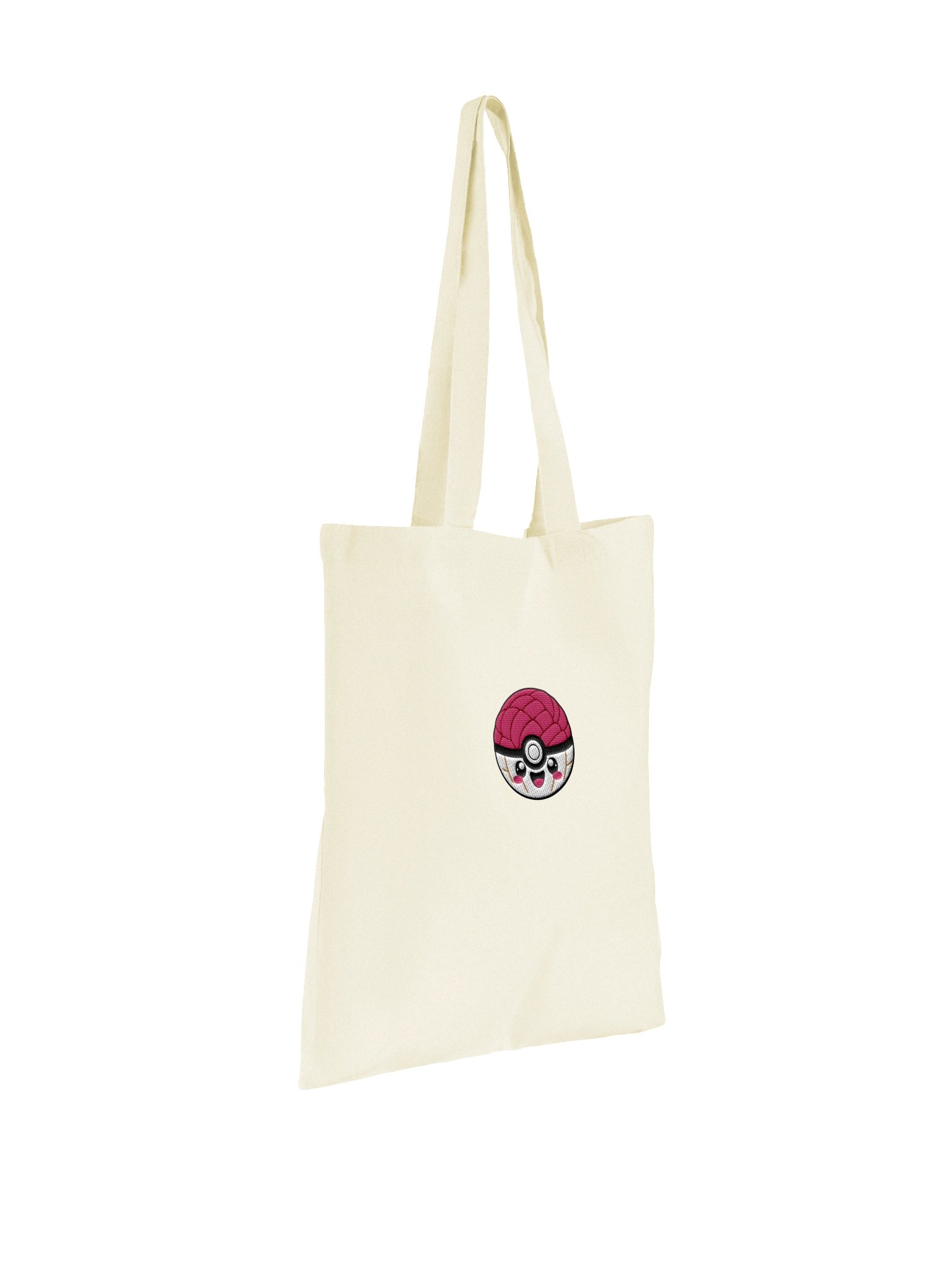 Strawberry Concha Ball Tote — Cream (Limited Stitched Edition) product image (3)
