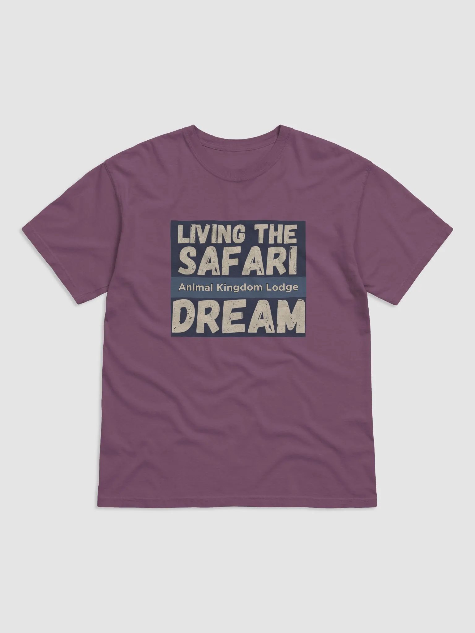 Disney Animal Kingdom Resort Safari Collection T-Shirt Blue logo product image (1)